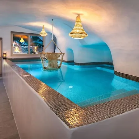 Mystagoge Retreat Cave With An Indoor Pool And Gym Villa Vothon